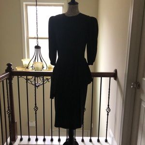 J Ashley Vintage Peplum Dress👗